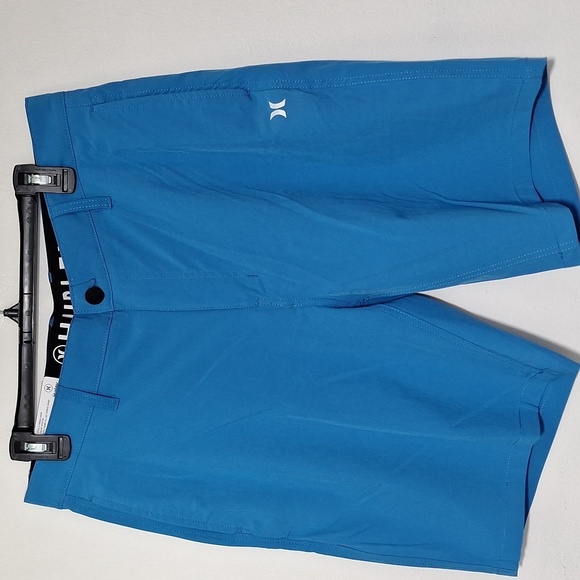 Hurley All Day Hybrid Shorts Swim Blue Quick Dry Seaview Mens 34 NEW - Picture 1 of 9